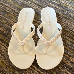 Tory Burch Studded Jelly Sandals size 8